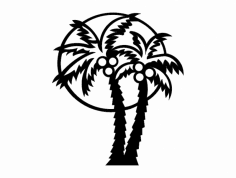 Palm tree dxf File