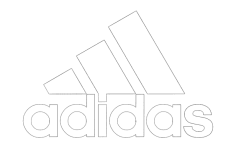 Adidas Logo Vector dxf File