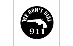 we dont dial 911 dxf File
