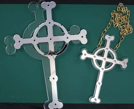 Laser Cut Acrylic Cross Free Vector cdr Download - 3axis.co