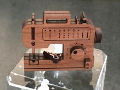 Laser Cut Sewing Machine Toy SVG File