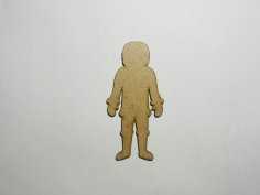 Laser Cut Eskimo Cutout Unfinished Wooden Shape Free Vector