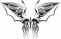 Butterfly Vector Art 012 Free Vector