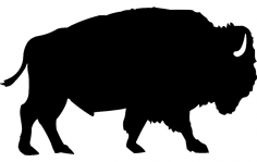 Buffalo Silhouette dxf File