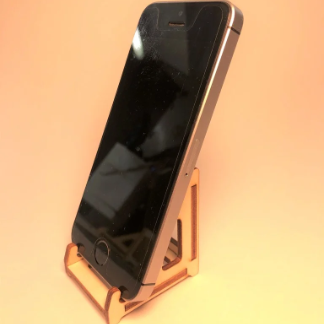 Laser Cut Wood Phone Stand SVG File