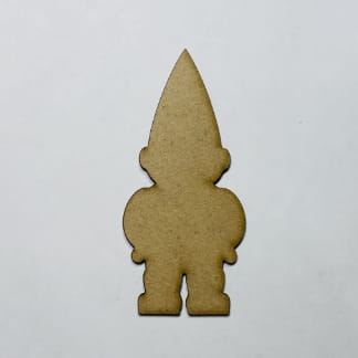Laser Cut Unfinished Gnome Wood Cutout Free Vector