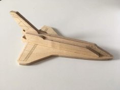 Laser Cut Space Shuttle Simplified 6mm SVG File