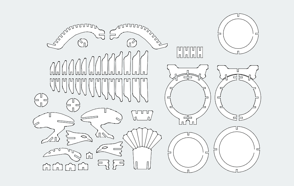 pixel puzzle eagle 3d instructions