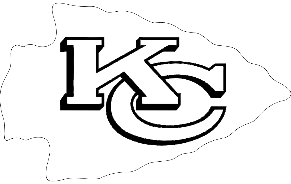 Kansas City Chiefs Arrowhead Logo - SVG Graphic & Cut File