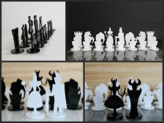 CNC Chess Set Plans Free Vector