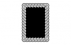 Guilloche Interlaced Band Patterns dxf File