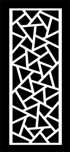 Grille Panel Pattern dxf File