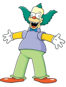 Krusty Clown Shape DXF File