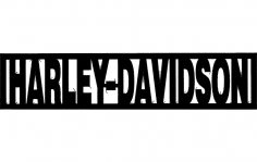 Harley Davidson Word dxf File