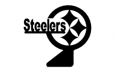 Steelers Stand dxf File