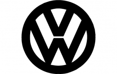 VW Logo dxf File