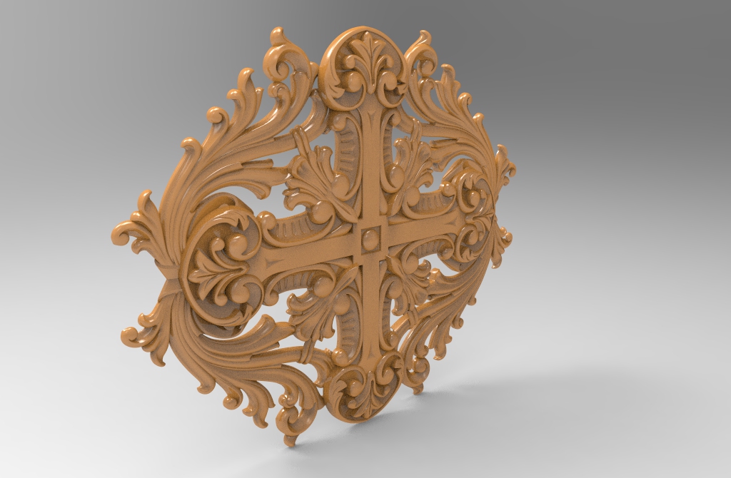 Decorative 3d Stl Model For Cnc Wood Carving Stl File Free