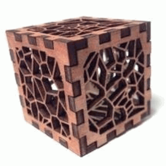 Laser Cut Small Wooden Box SVG File