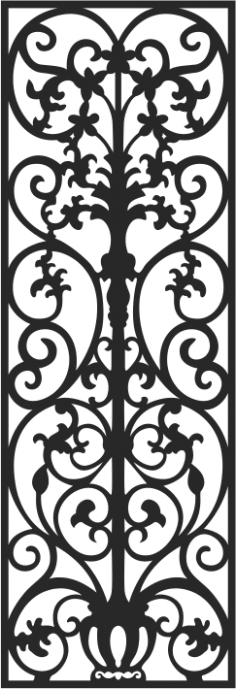 Vectorized fretwork pattern Free Vector