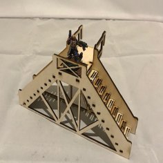 Laser Cut Staircase Double Sided 3mm SVG File