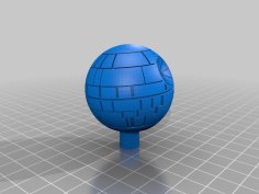 Death Star Spinner For Monoprice Mini Select 3D Printer Model