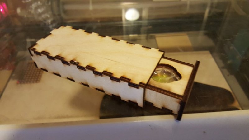 Laser Cutter Lens Drawer Free Vector Download - 3axis.co - 3D model önizlemesi