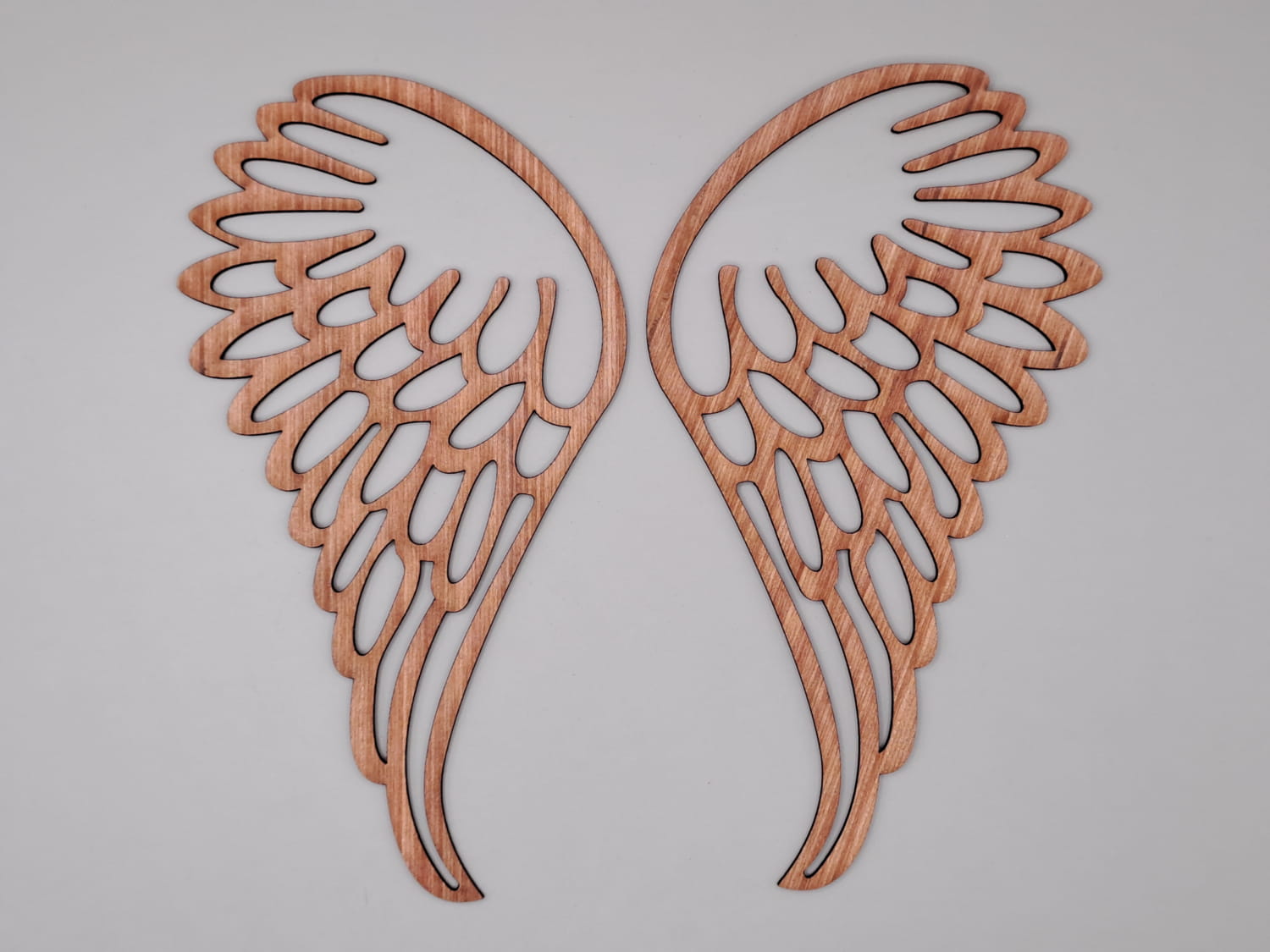 Wings Blank Wood Earrings. DIY jewelry. Unfinished laser cut wood