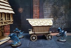 Laser Cut Gypsy Wagon DXF File