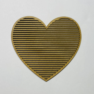 Laser Cut Heart Cutout Unfinished Wood Heart Shape Free Vector