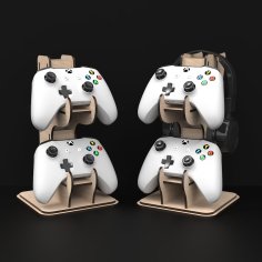 Laser Cut Game Controller Holder SVG File