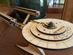 Laser Cut USS Enterprise SVG File