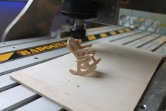 Rocking Chair Assembly DXF File
