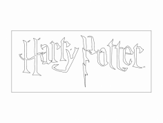 Herry Potter 2 dxf File