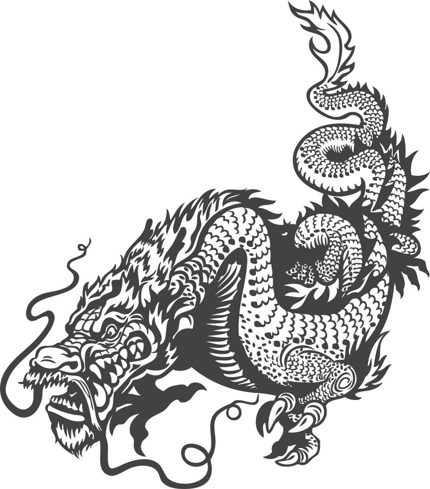 Dragon Digital Download Animal Décor Wall Art Dragon Print Animal