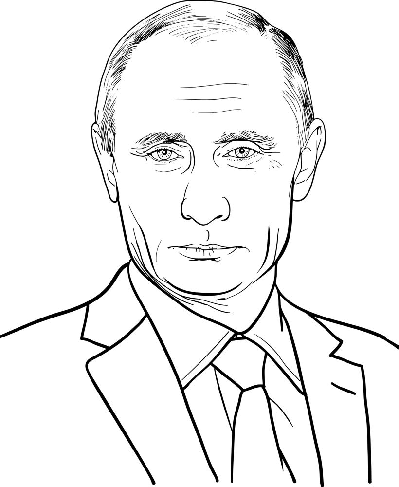 Vladimir Putin Illustration Vector Free Vector cdr Download - 3axis.co