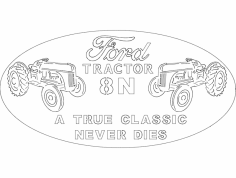 Ford Tractor dxf File