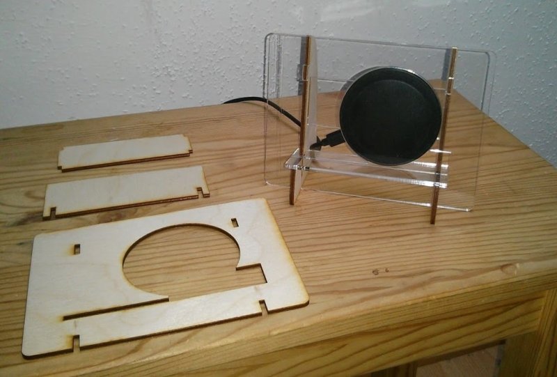 Laser Cut Nightstand Free Vector Download - 3axis.co - 3D model önizlemesi