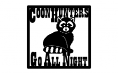 Coon Hunters dxf File
