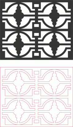 Dxf Grille Pattern Designs DXF File