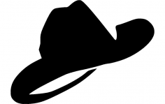 Cowboy Hat dxf File