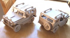 Utility Truck 4.75mm dxf File