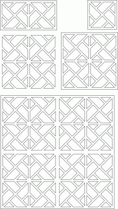 Laser Cut Panels Decorative Pattern Free Vector