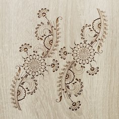 Indian Ornament DXF File