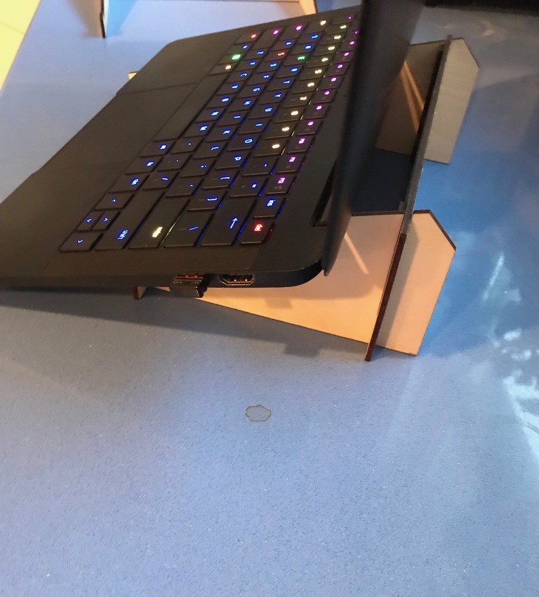 Laser Cut Laptop Stand 3mm SVG File