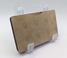 Laser Cut Magnetic Pocket Business Card Holder SVG File