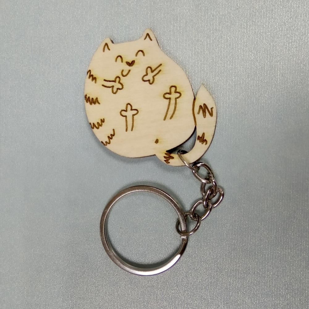 Keychain Display Stand Laser Cut Svg Files, Vector Files for Wood Laser  Cutting 