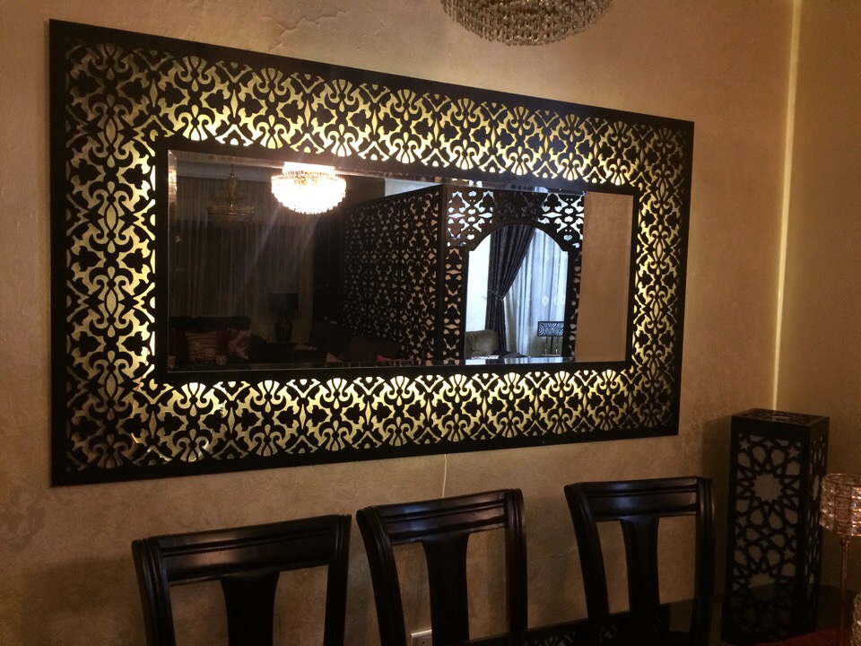 decorative framed mirrors