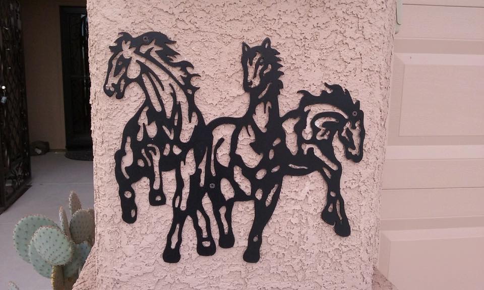Horses dxf File Free Download - 3axis.co