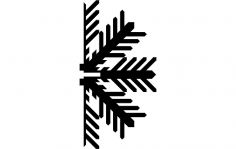 Snowflake C dxf File