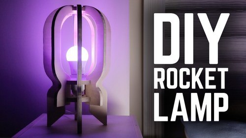 Diy Rocker Lamp Plan Laser Cut PDF File Free Download 